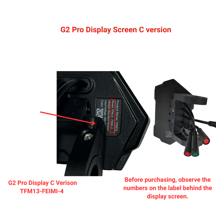 G2 Pro Display Screen C version