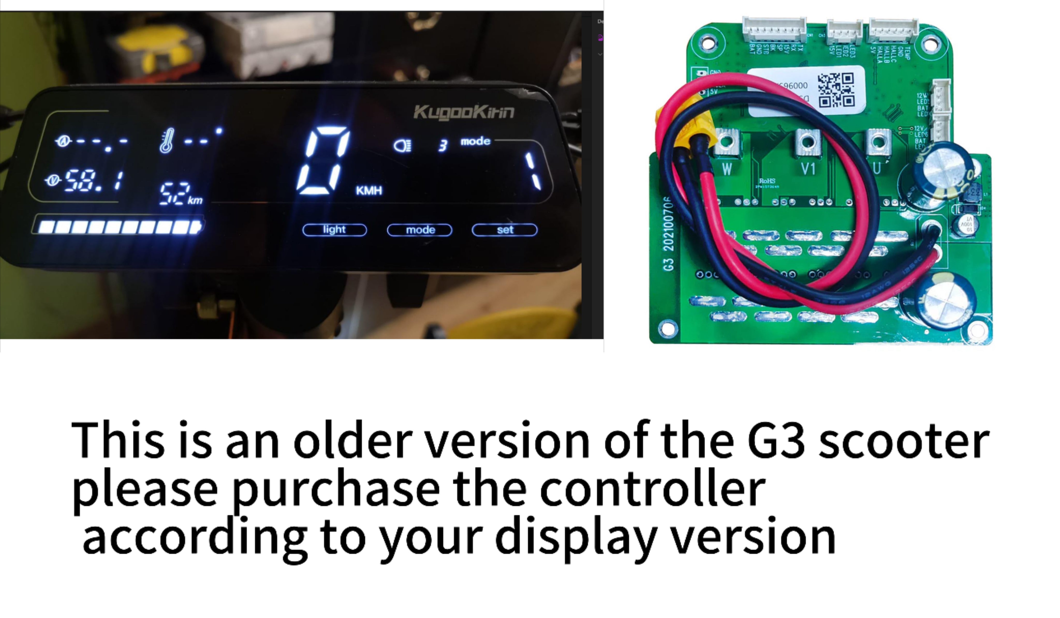 Controller for KuKirin G3