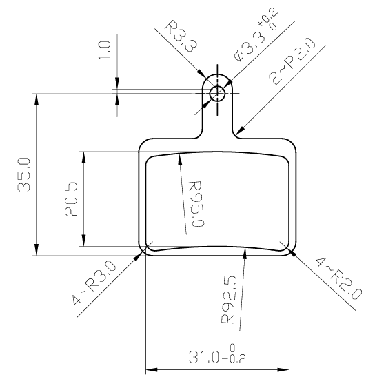 G2 -G4 -G2ULTRA  brake pads (Rear) 2026 verison