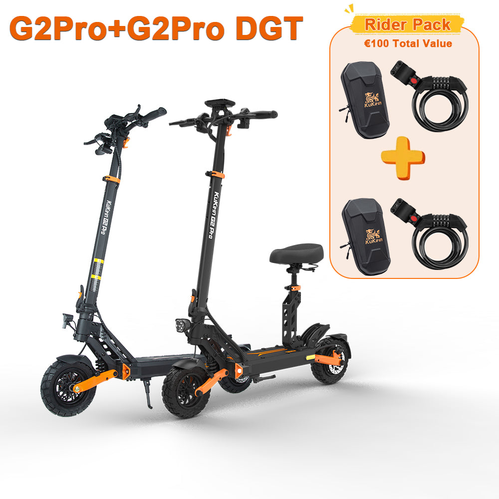 KuKirin G2 Pro European Commuter Bundle (Standard + DGT Certified)