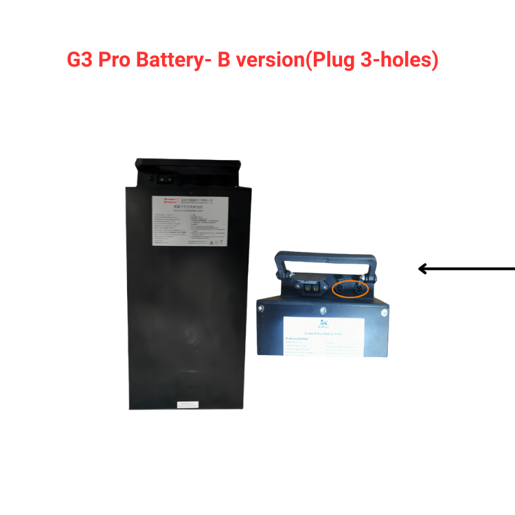 G3 pro Battery- B version(Plug 3-holes)