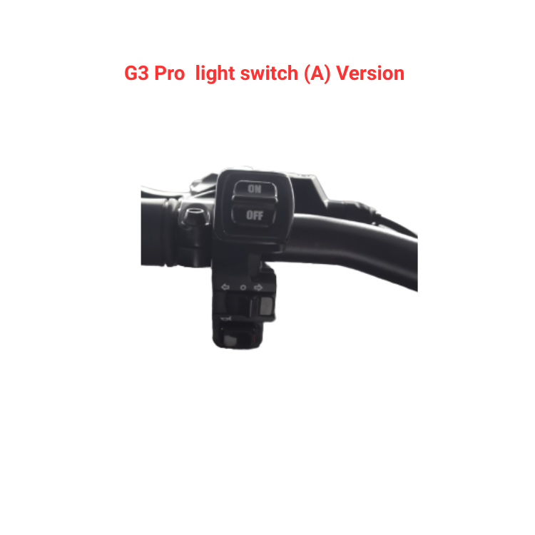 Kukirin G3 Pro light switch (A) version