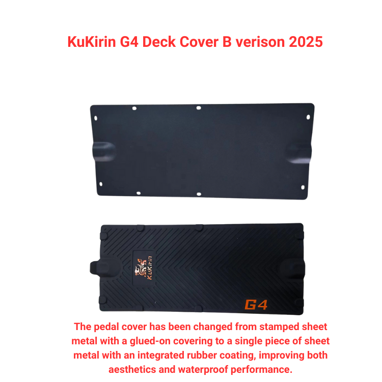 KuKirin G4 Rubber Deck Cover B  Version  2025